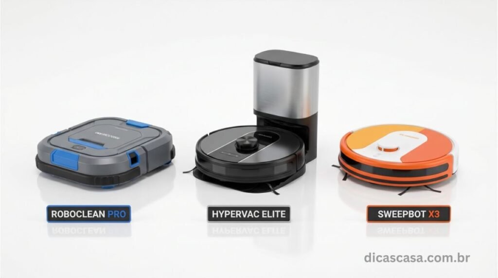 Comparativo entre os melhores robôs aspiradores de 2026