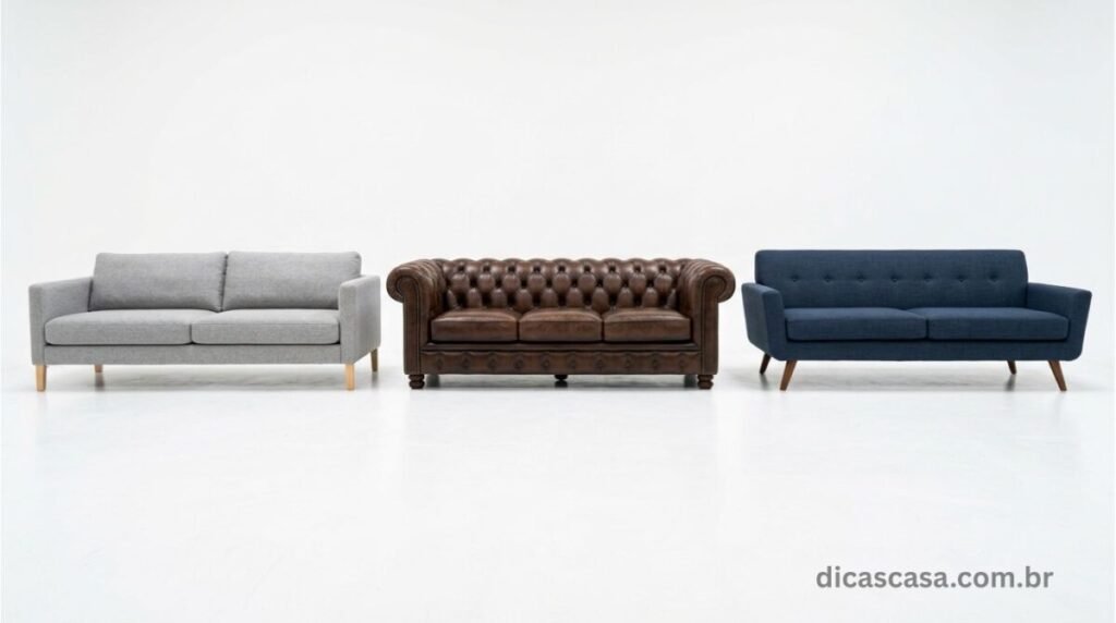 Compare os modelos e escolha o melhor sofá para sua sala