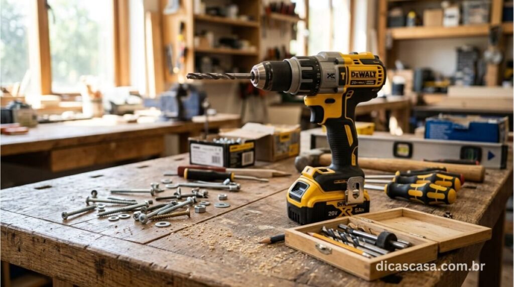 Melhores furadeiras de 2026 para uso doméstico e profissional