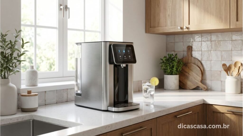 Melhor purificador de água de 2026 em cozinha moderna