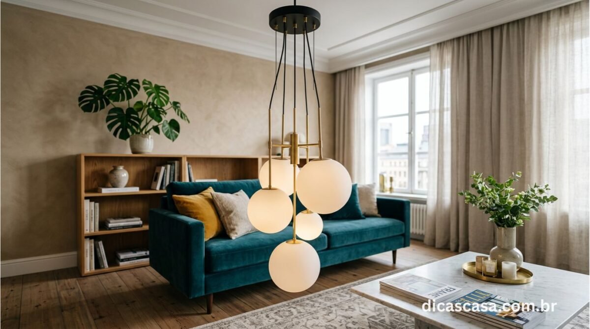 Melhores luminárias para sala de 2026